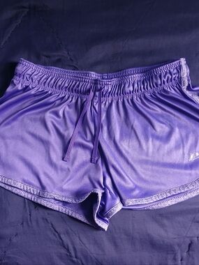 Women’s Purple Athletic Performance Shorts with Drawcord Size Small
